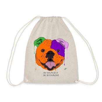 Sois toi-même, sois différent - English Bulldog - Sac de sport léger - nature - Devant