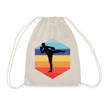 Thaiboxing Thai Boxing Women Thai Boxing Men - Drawstring Bag - nature - Front