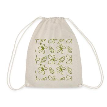 fleurs et feuilles - Sac de sport léger - nature - Devant