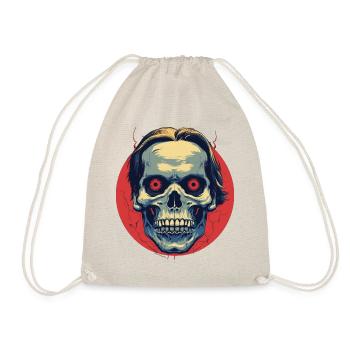 Crâne de Totenkopf - Sac de sport léger - nature - Devant