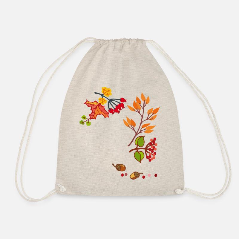Autumn - Drawstring Bag - nature