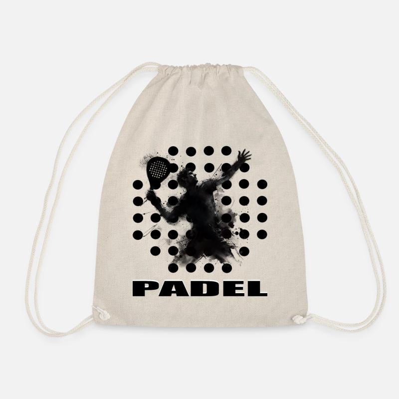 Padel - Turnbeutel - Natur