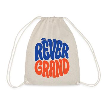 RÊVER GRAND - let's talk - Sac de sport léger - nature - Devant