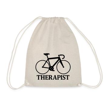 Vélo de course Triathlon vélo cadeau cycliste rétro - Sac de sport léger - nature - Devant