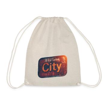 Style néon rétro de la ville pour une touche urbaine - Sac de sport léger - nature - Devant