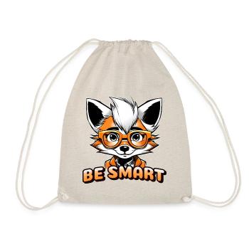 Fox for Young Girl Child Teen Motivation Shirt - Drawstring Bag - nature - Front