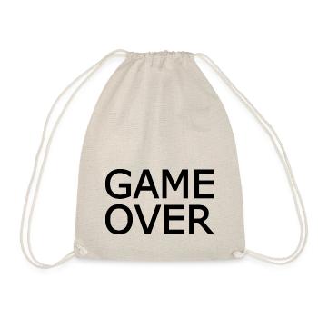 Game over - Turnbeutel - Natur - Vorne
