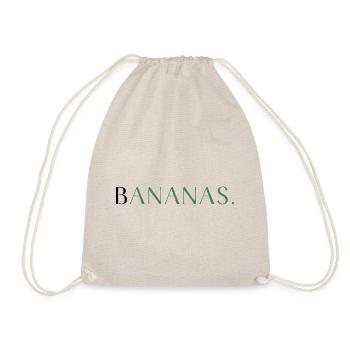 Bananas. Ananas. Bananen und Ananas. - Turnbeutel - Natur - Vorne