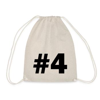 #4 - Drawstring Bag - nature - Front