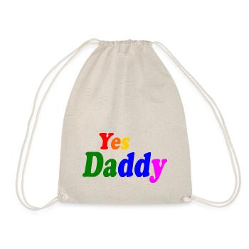 Yes daddy - Drawstring Bag - nature - Front