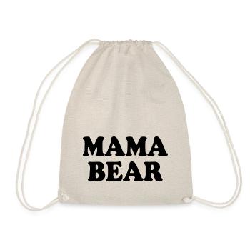 Mama bear - Turnbeutel - Natur - Vorne