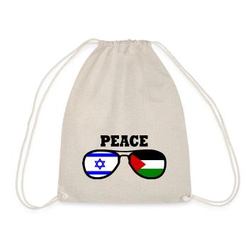 Peace for free palestine israel - Sac de sport léger - nature - Devant
