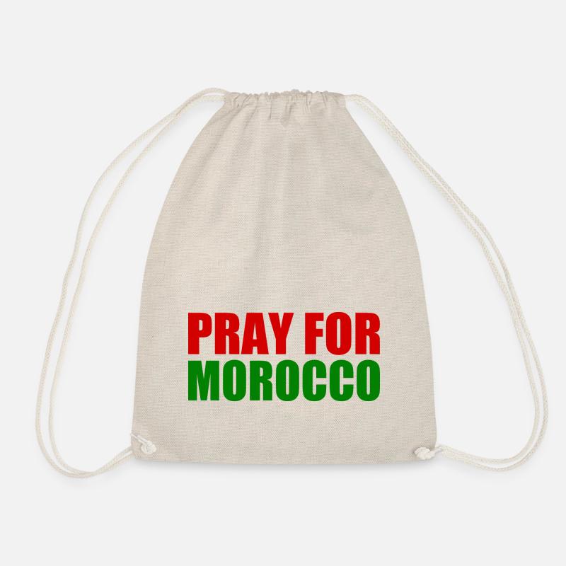 Pray for morocco maroc - Sac de sport léger - nature
