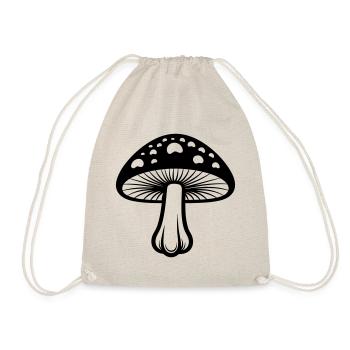 Pilz - Turnbeutel - Natur - Vorne