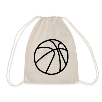 Basketball - Drawstring Bag - nature - Front