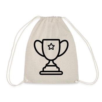 trophy - Drawstring Bag - nature - Front