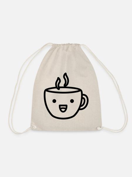 Kaffeebecher - Turnbeutel - Natur