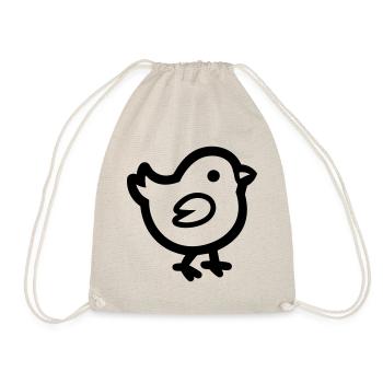 poussin - Sac de sport léger - nature - Devant
