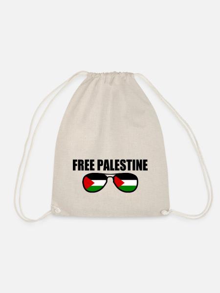 Free palestine - Turnbeutel - Natur