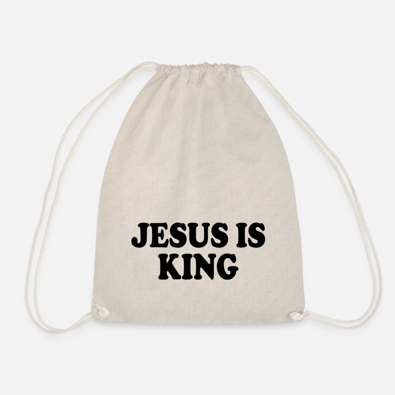 Jesus is king - Turnbeutel - Natur