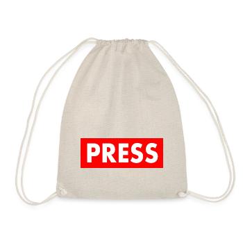 Press - Turnbeutel - Natur - Vorne
