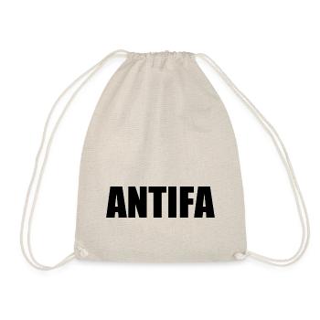 Antifa - Turnbeutel - Natur - Vorne