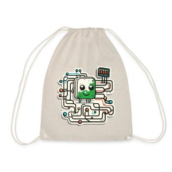 The Quantum Circuit - Drawstring Bag - nature - Front