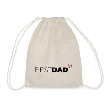 Best Dad - Turnbeutel - Natur - Vorne