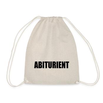 Abiturient - Turnbeutel - Natur - Vorne
