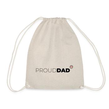 Proud DAD - Turnbeutel - Natur - Vorne