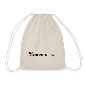 Bienenfrau - Turnbeutel - Natur - Vorne