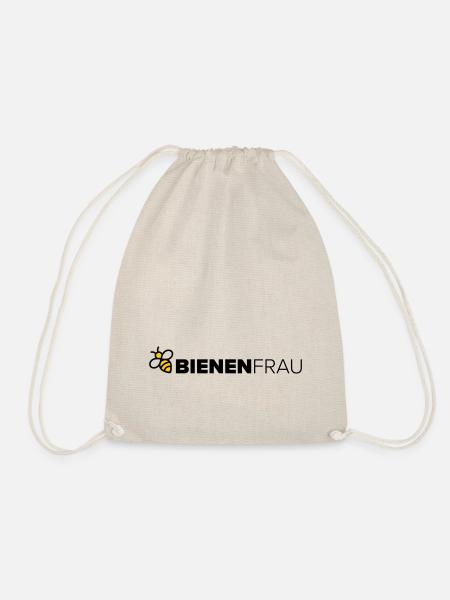 Bienenfrau - Turnbeutel - Natur