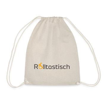 Rolltastisch - Turnbeutel - Natur - Vorne
