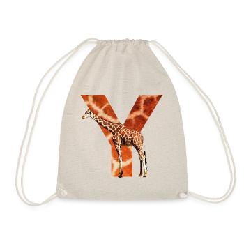 girafe y - Sac de sport léger - nature - Devant