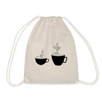0253 Mug À Café | Tasse de thé | Café | thé - Sac de sport léger - nature - Devant