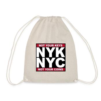 NYK NYC BG - Turnbeutel - Natur - Vorne