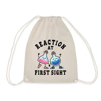 Chemical reaction at first sight - Drawstring Bag - nature - Front