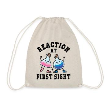 Chemical reaction at first sight - Drawstring Bag - nature - Front