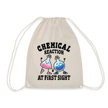 Chemical reaction at first sight - Drawstring Bag - nature - Front