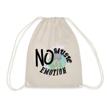 No music no emotion - Sac de sport léger - nature - Devant