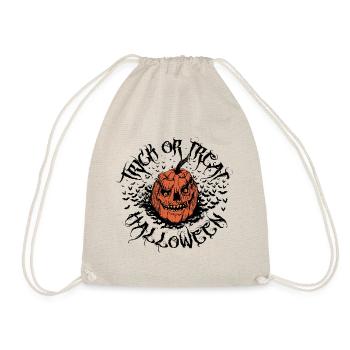 Halloween Trick or Treat Citrouille - Horreur - Sac de sport léger - nature - Devant