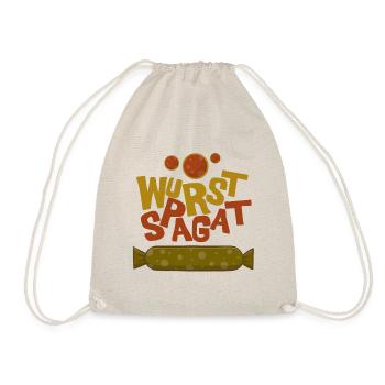 Wurstspagat - Turnbeutel - Natur - Vorne