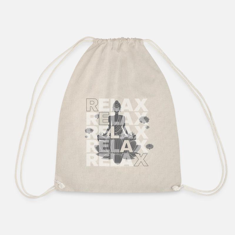 RELAX - Drawstring Bag - nature