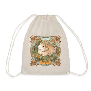 Meerschweinchen Historische Kunst - Turnbeutel - Natur - Vorne