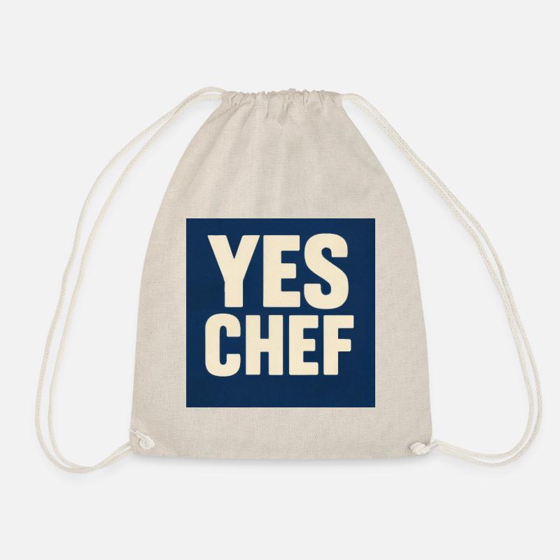 Yes Chef - Drawstring Bag - nature