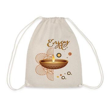 Ayurveda, Medicine - Drawstring Bag - nature - Front