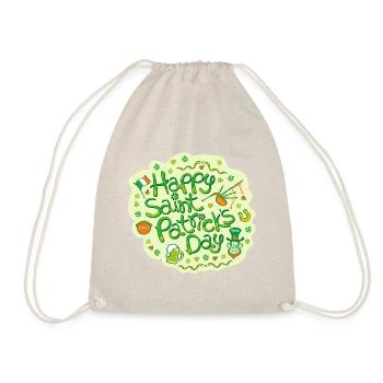 Feiern Sie den St. Patrick's Day mit Stil - Turnbeutel - Natur - Vorne