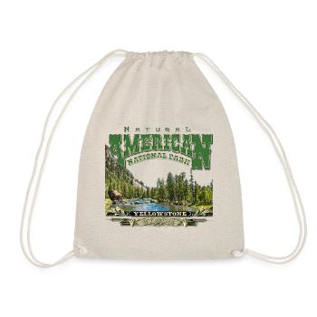 Yellowstone American National Park - Drawstring Bag - nature - Front
