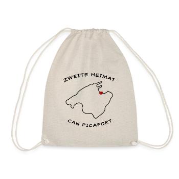 Mallorca Design - Zweite Heimat Can Picafort - Turnbeutel - Natur - Vorne