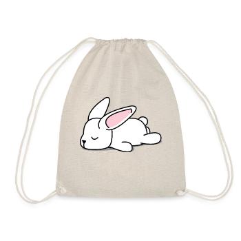 Lapin paresseux - Sac de sport léger - nature - Devant